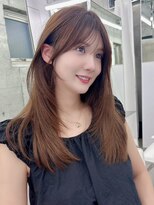 アイヴィー(IVY)&nbsp;レイヤーカット　レイヤー　韓国レイヤー　シースルーバング