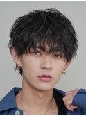 武蔵小杉シャドウパーマ緩めメンズパーマヘア波巻きパーマゆるめ