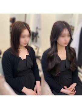 ハイエクステンション 京都駅前店(Hi-Extension) シールエクステ/チョコレートブラウン▼miho116