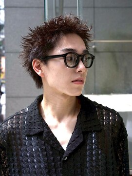 ラヴィズム(LUVISM) 波巻きパーマツイストスパイラルパーマメンズマッシュパーマ万代