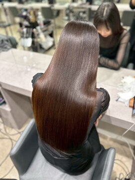 髪質改善/髪質改善カラー[#渋谷駅#縮毛矯正#ストレートパーマ]