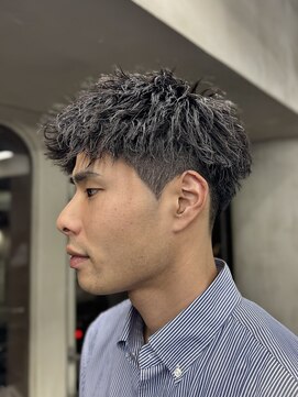 ニコ トウキョウ ロジック(nico TOKYO Logic) 刈り上げアップバングスパイキーショートパーマスパイラルパーマ