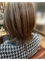 ハピネス クローバー 学園前店(Happiness CLOVER)&nbsp;稲留指名白髪ぼかしカラー