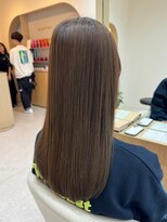 ラヴィズム 松崎店(LUVISM)&nbsp;韓国/顔周りレイヤー/おくれ毛/ベージュ/ダブルカラー/東区/松崎