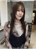 レイヤーカット ロング アッシュ 大須
