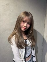 ミミ 池袋 要町(mimi)&nbsp;【mimi】グレージュ×レイヤーカット