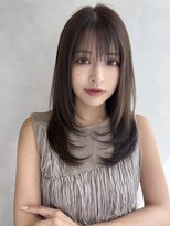 トゥルーズ(TLUUS)&nbsp;【TLUUSミルクティーブロンドワンホンレイヤーダークブルー】