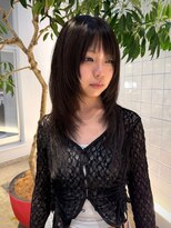 ローエ バイ デコ(Rohe by DECO)&nbsp;【廣川】アシメシャギーバング/ロングシャギーレイヤー