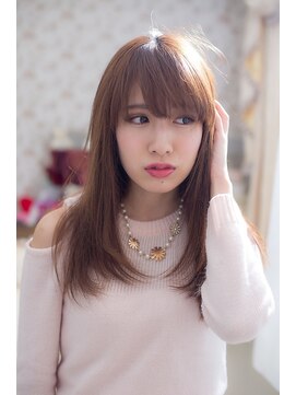 ミエルヘアーエスト 新宿店(mielhair est) 【mielhair新宿】抜け感♪柔らかフェアリーストレート