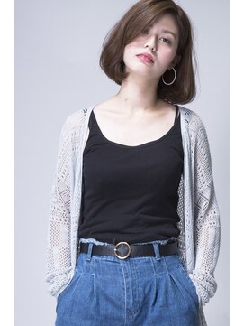 レバラディンズドゥミラー(Les Baladins du Miroir) 【バラディンズ】外国人風 大人BOB x Ash beige