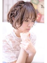 メイズ(MAZE) 【メイズ東中野・鍛原志行】ショートの編み込みプチアレンジ