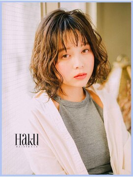 ヘア メイク ハク 横浜(hair make Haku) 愛され無造作クシュっとボブ
