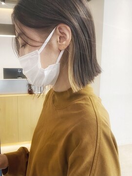 ウェイズ トウキョウ(Ways TOKYO) ベージュカラー×インナーカラー