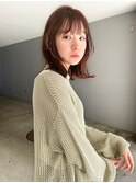 お洒落セミディ・レイヤーカット・顔まわりレイヤー