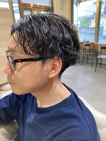 カワセ(KAWASE)&nbsp;直毛脱出ヘア　パーマをかけて