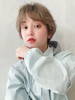 アイティーバイアルバム 松戸店(IT by ALBUM) アッシュベージュショート_カーキグレージュマッシュ_8308