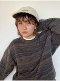 【beff 2F】外国人風前髪パーマ