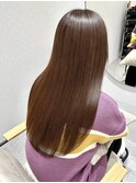 ツヤ髪＊髪質改善＊ナチュラルブラウン【ZinaCENTRAL】