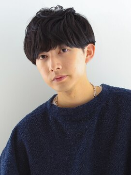 ラミ(L'ami) 爽やかメンズ黒髮マッシュショート/メンズ刈り上げ