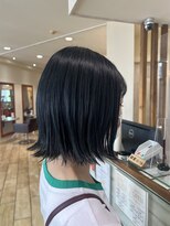 カムバイネオリーブ 溝の口店(Cam by neolive)&nbsp;透明感カラー　ブルーブラック