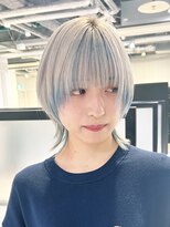 アルバム 池袋(ALBUM)&nbsp;インナー裾カラー_ショコラアッシュヘルシースタイル_79409