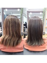 ナチュラル 泉中央店(Natural) 縮毛矯正をしててもカラーも楽しみたい方へ