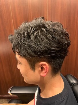 ヒロギンザ 田町店(HIRO GINZA) ハイライト/ツーブロックマッシュ/束感/波巻き/ビジネススタイル