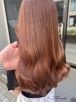 ジル アンク(Jill ankh)&nbsp;《Jillankh 姫路駅前》ベージュブラウン　赤み消し　艶感