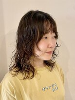 ネオリーブ チロル 横浜西口店(Neolive CiroL.)&nbsp;顔まわりもカワイイ☆デザインパーマ【seira】