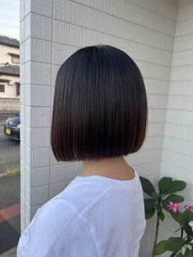 メリア(meria) ミニボブ/縮毛矯正