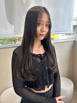 リリー(Lilley) 松岡宏海スタイル/天神韓国風/チョコレート/顔まわり/前髪/学割