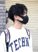 【二村】メンズ王道 ツイストスパイラルパーマ