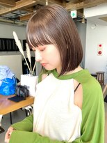 ディッセンバー 渋谷(December)&nbsp;【December】秋カラー×ブリーチなし透明感ショコラグレージュ◎