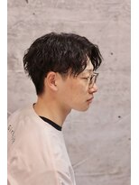 セメ(S’aimer)&nbsp;アップバング×ツイストスパイラルパーマ