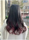 お洒落インナーカラー