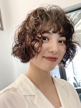 ナループロアオハナ(Nalu pu loa ohana) ボブパーマ/パーマ/スパイラルパーマ/くるくるパーマ