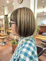 ビュートリアム 神戸(BEAUTRIUM)&nbsp;アンブレラカラーのボブ/ショートカット/20代/30代/40代