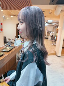 ロウバイレボ 柏(lou by revo) ミディアム/韓国風/レイヤーカット/顔回りカット/柏駅