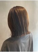 大人かわいいくびレイヤーボブカット×秋冬カラー 髪質改善ケア