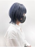 NAKAMURA#208 ウルフカット/ブルーグレー 名古屋ウルフ