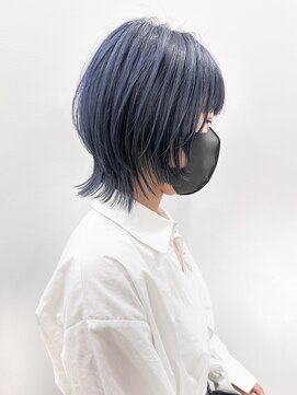 ソピ 名古屋名駅(sopi by invitation) NAKAMURA#208 ウルフカット/ブルーグレー 名古屋ウルフ
