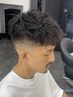 【オススメ☆】フェードカット＋シャンプー(ヘアセット込み)　￥5500→￥4950