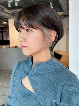 シオン(shion) 似合わせカットメルティカラーマロンベージュ_ba446332