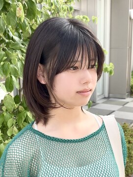 ビューエヒメ(VIEW EHIME) ★小顔前髪レイヤーカットナチュラル透明感ベージュ