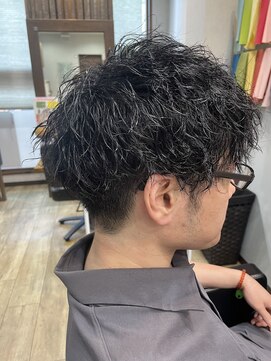 ココカラヘアー プラス(cococara‐hair plus) ツイストスパイラル×マッシュ×刈り上げ
