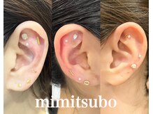 エクリュ(ecru)の雰囲気（SNSやテレビで話題の耳ツボジュエリー！美容と健康のサポートに）