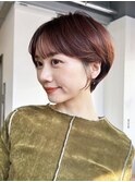 ショートくびれヘア顔周りレイヤー_ba510331