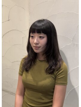 シアン 栄店(CYAN.) 過去のパーマを活かしてワンカールシャギー☆