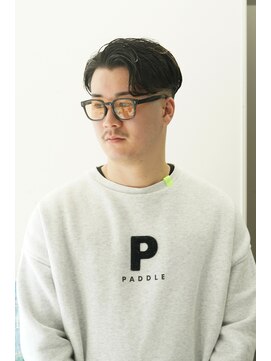 大人カジュアルフェードスタイル【上野　竜司】