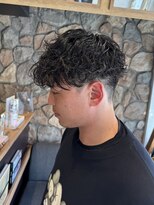 アトラクト バイ ラック 津田沼(Attract by LUCK) 波巻きツイストスパイラルパーマ/メンズパーマ/ブリーチ/カラー